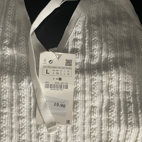 Zara halter top, size L - Picture 5 of 6